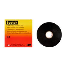 23 SCOTCH ZELFFUSERENDE ISOLATIETAPE ZWART 38MM X 9.1M