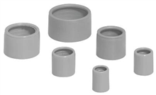 [HEL134522] BUISINGANGEN SLAGVAST D 20 MM - DONKERGRIJS RAL 7037