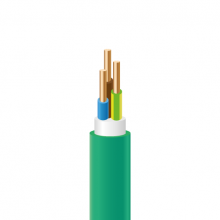 [XGB3G2,5R100] INSTALLATIEKABEL LSOH XGB-CCA S1-A1 3G2,5 0,6/1KV CCA S1-A1 EN 50575:2014/A1:2016 MANTEL KLEUR GROEN KLEUR ADER HD308